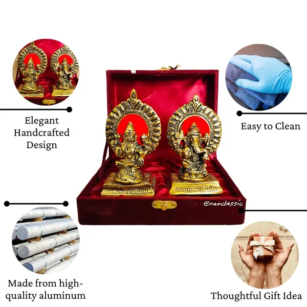 NEO_CLASSIC_Laxmi_Ganesh_Metal_Idol_with_Red_Velvet_Box_–_Diwali_Pooja_Murti_for_Home_Mandir