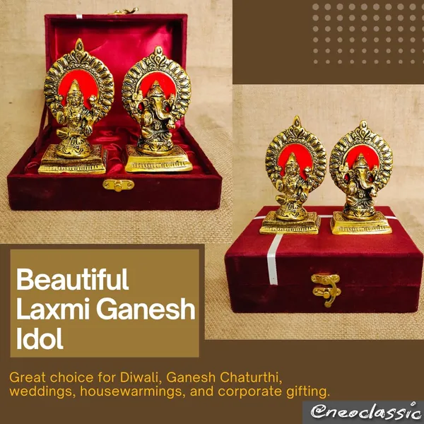 NEO_CLASSIC_Laxmi_Ganesh_Metal_Idol_with_Red_Velvet_Box_–_Diwali_Pooja_Murti_for_Home_Mandir