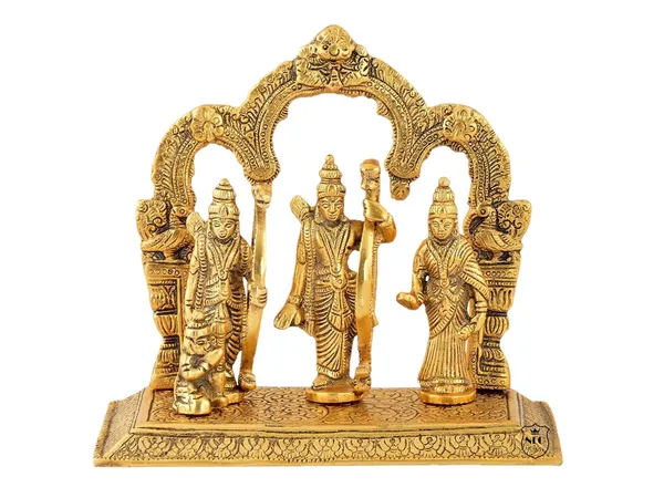 NEO_CLASSIC_Ram_Darbar_Statue_with_Mandap_–_Lord_Rama,_Laxman,_Sita_&_Hanuman_Idol_for_Puja_Room_(Medium)