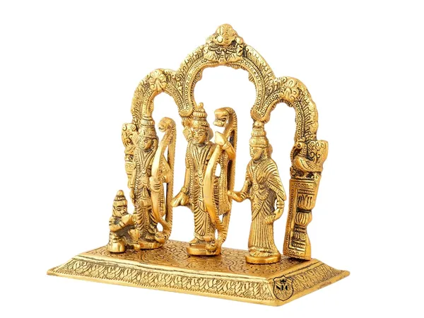 NEO_CLASSIC_Ram_Darbar_Statue_with_Mandap_–_Lord_Rama,_Laxman,_Sita_&_Hanuman_Idol_for_Puja_Room_(Medium)