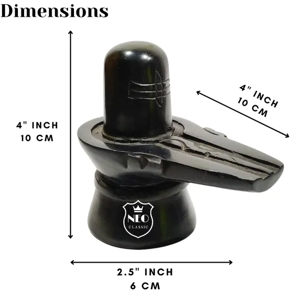 NEO_CLASSIC_Black_Marble_Baahubali_Shivling_–_Handcrafted_Bholenath_Shivling_for_Puja_(4_Inch)