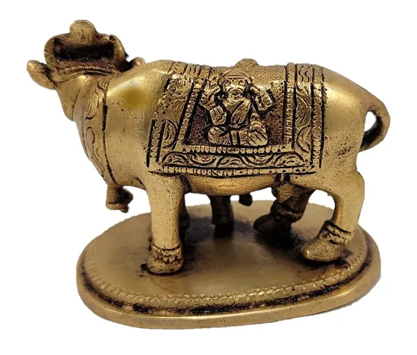 NEO_CLASSIC_Brass_Cow_&_Calf_Statue_|_Gold_Finish_Gau_Mata_Kamdhenu_Idol_for_Home_Temple,_Office_&_Vastu_Décor_|_Premium_Religious_Showpiece