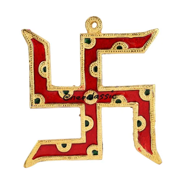 NEO_CLASSIC_Metal_Swastik_for_Door_Entrance_|_Vastu_Wall_Hanging_for_Home_|_Welcome_Main_Door_Decoration_|_Spiritual_&_Decorative_Wall_Décor
