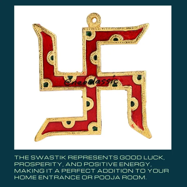 NEO_CLASSIC_Metal_Swastik_for_Door_Entrance_|_Vastu_Wall_Hanging_for_Home_|_Welcome_Main_Door_Decoration_|_Spiritual_&_Decorative_Wall_Décor