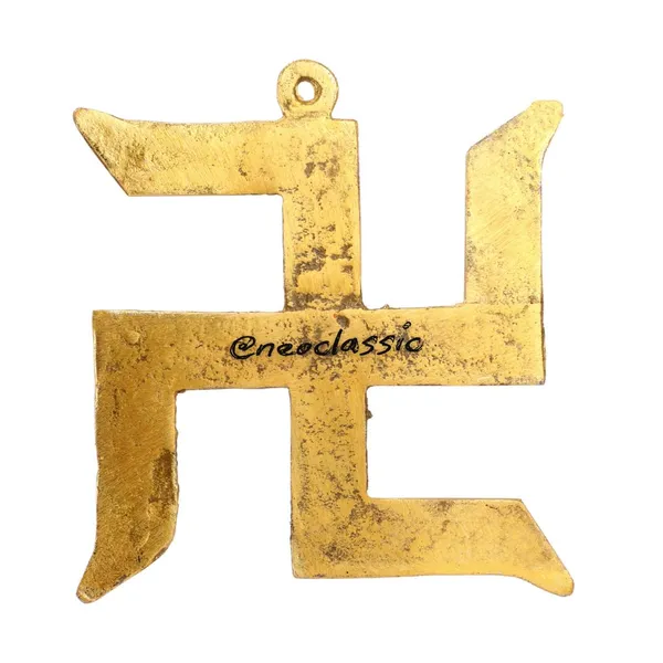 NEO_CLASSIC_Metal_Swastik_for_Door_Entrance_|_Vastu_Wall_Hanging_for_Home_|_Welcome_Main_Door_Decoration_|_Spiritual_&_Decorative_Wall_Décor