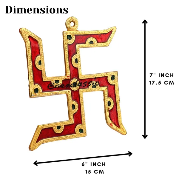 NEO_CLASSIC_Metal_Swastik_for_Door_Entrance_|_Vastu_Wall_Hanging_for_Home_|_Welcome_Main_Door_Decoration_|_Spiritual_&_Decorative_Wall_Décor