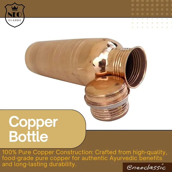 NEO_CLASSIC_Pure_Copper_Water_Bottle_900_ML_|_Handcrafted_Joint-Free_Leak-Proof_Copper_Bottle_for_Home,_Office,_Gym,_Travel_&_Daily_Use