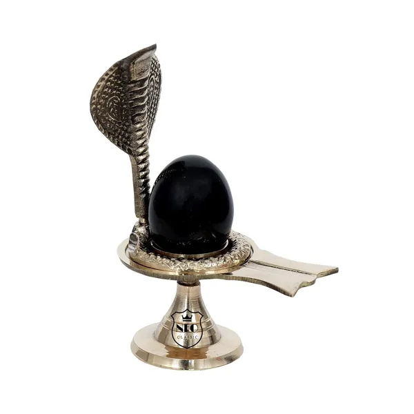 NEO_CLASSIC_Shivling_with_Sheshnag_Jalheri_Stand_–_Black_Shivling_for_Puja_(5_Inch)
