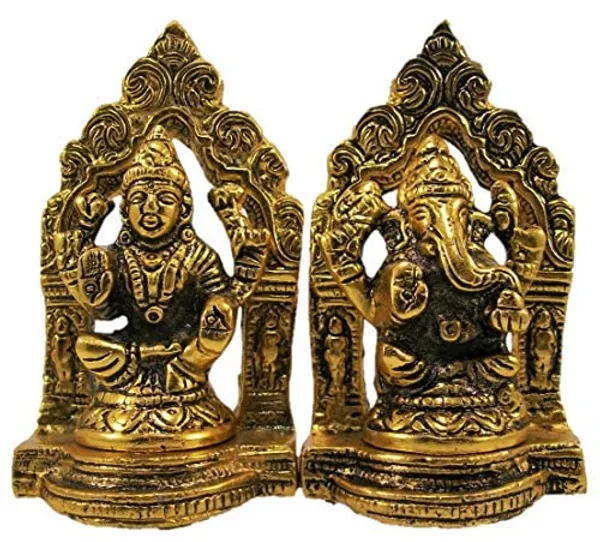 NEO_CLASSIC_Gold_Plated_Laxmi_Ganesh_Idol_for_Puja_|_Goddess_Lakshmi_&_Lord_Ganesha_Murti_|_Decorative_Mandir_Idol_|_Festive_Gift_Item