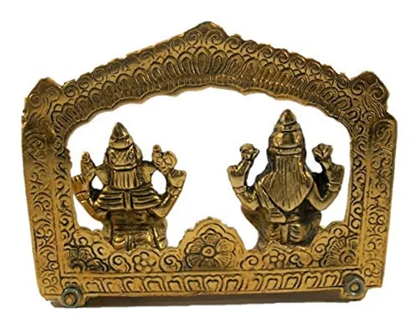 NEO_CLASSIC_Laxmi_Ganesh_Idol_Showpiece_|_Metal_Lakshmi_Ganesh_Statue_for_Diwali_Puja_|_Decorative_Murti_for_Home_Temple,_Office_&_Festive_Decor