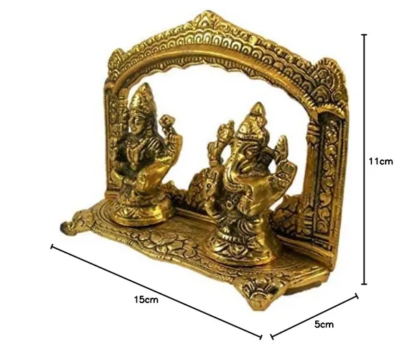 NEO_CLASSIC_Laxmi_Ganesh_Idol_Showpiece_|_Metal_Lakshmi_Ganesh_Statue_for_Diwali_Puja_|_Decorative_Murti_for_Home_Temple,_Office_&_Festive_Decor