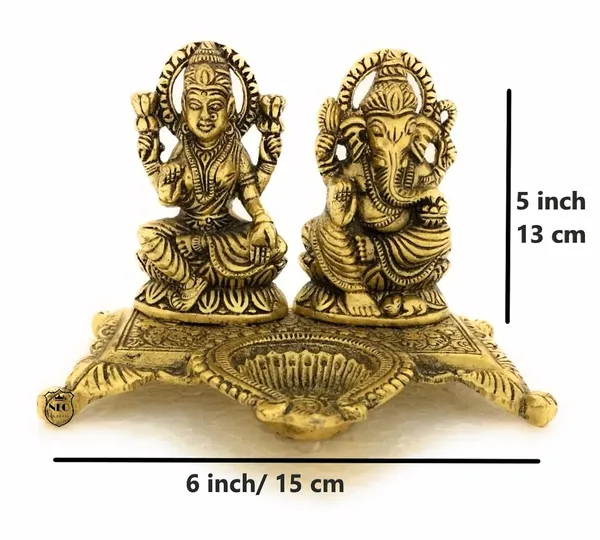 Laxmi_Ganesh_Idol_Showpiece_Oil_Lamp_Diya_Premium_Brass_Aluminum_Religious_Pooja_Deepak_Perfect_For_Diwali_Festivals_And_Home_Temple_Decor_Ideal_Spiritual_Gift