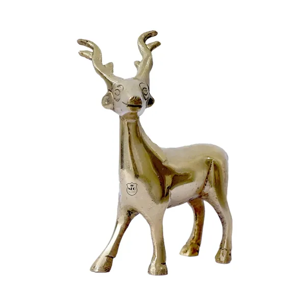 NEO_CLASSIC_Brass_Deer_Statue_Set_–_Hiran_Vastu_Feng_Shui_Standing_Showpiece_(Set_of_2)
