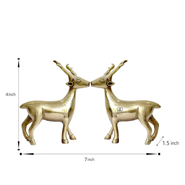 NEO_CLASSIC_Brass_Deer_Statue_Set_–_Hiran_Vastu_Feng_Shui_Standing_Showpiece_(Set_of_2)