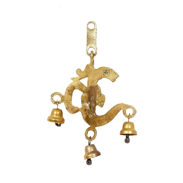 NEO_CLASSIC_Om_Wall_Hanging_Latkan_|_Om_Sign_Statue_Sculpture_|_Vastu_Goodluck_Pooja_Idol_|_Home_Decor_Om_Totan_Set_for_Entrance,_Mandir_&_Wall_Decoration