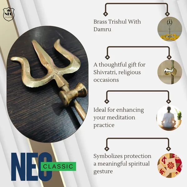 NEO_CLASSIC_Brass_Lord_Shiva_Trishul_with_Damru_on_Stand_|_Traditional_Hindu_Trident_Idol_for_Pooja_Room,_Mandir_&_Temple_Décor_|_8_Inch