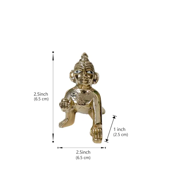 NEO_CLASSIC_Brass_Laddu_Gopal_Idol_No._1_|_Beautiful_Thakur_Ji_Murti_for_Home_Temple,_Janmashtami_&_Daily_Pooja_|_Handcrafted_Brass_Bal_Gopal_Statue