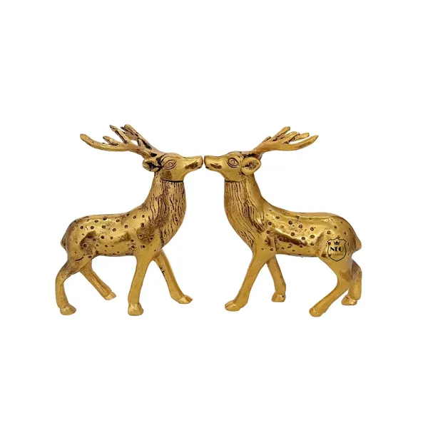 Vastu_Feng_Shui_Pair_Of_Standing_Metal_Deer_Statue_Showpiece_Decoration_Set_Of_2