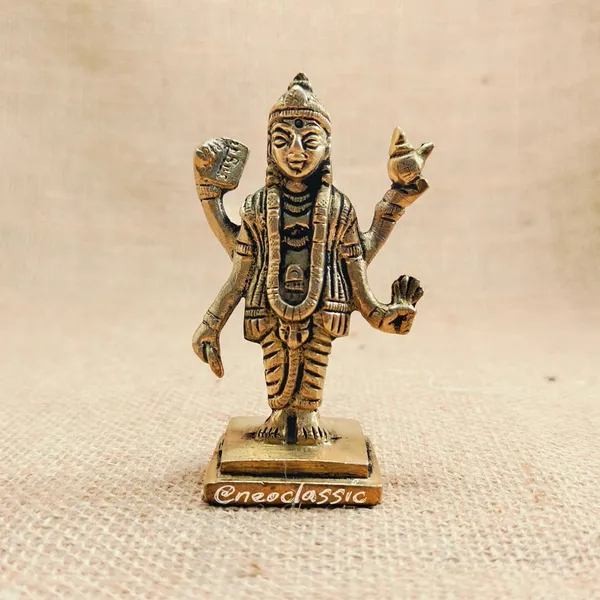 Dhanvantari_The_Physician_Of_Gods_Brass_Statue_Home_Decor_Dhanteras_Poojan_3_5_Inch