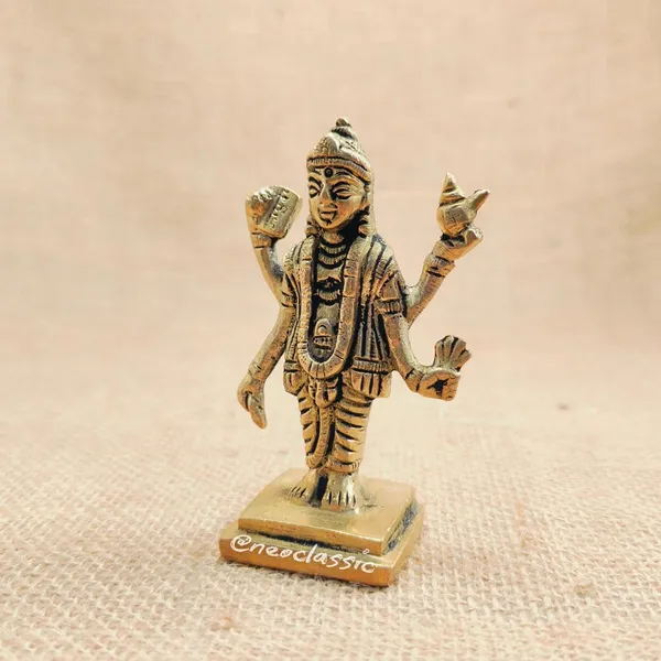 Dhanvantari_The_Physician_Of_Gods_Brass_Statue_Home_Decor_Dhanteras_Poojan_3_5_Inch