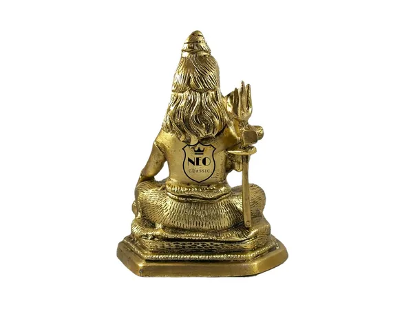 NEO_CLASSIC_Lord_Shiva_Idol_–_Mahadev_Bholenath_Sitting_Pose_Statue_for_Home_Temple_&_Decor_(Gold_Finish)