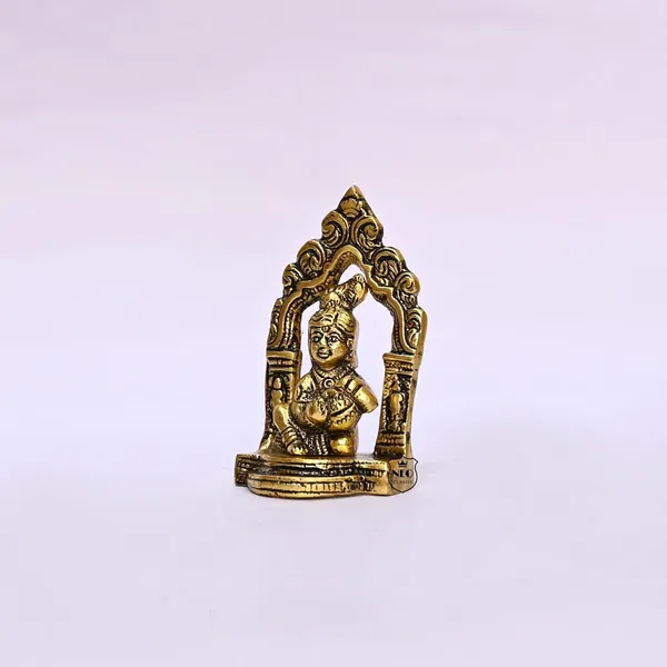 Gopal_Lord_Shri_Krishna_Bal_Gopal_Eating_Makhan_Gift_Metal_Gold_Statue_Religious_Idol_Figurine_Prabhavali_Frame