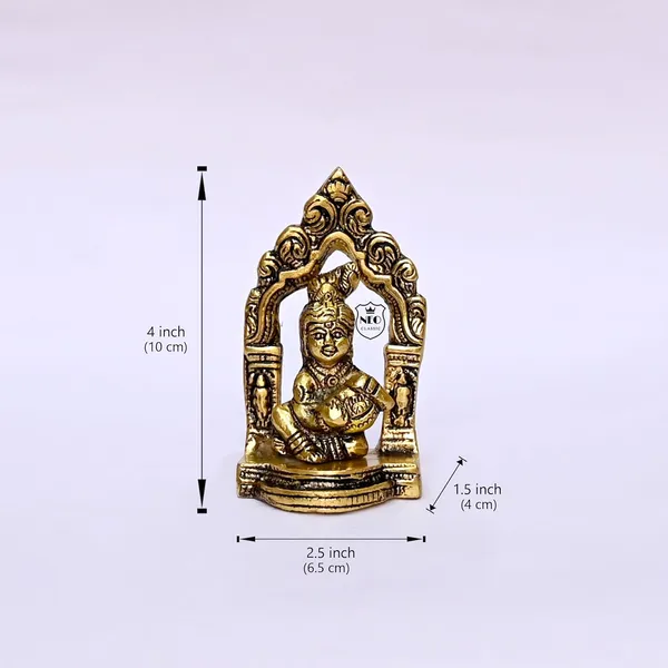 Gopal_Lord_Shri_Krishna_Bal_Gopal_Eating_Makhan_Gift_Metal_Gold_Statue_Religious_Idol_Figurine_Prabhavali_Frame