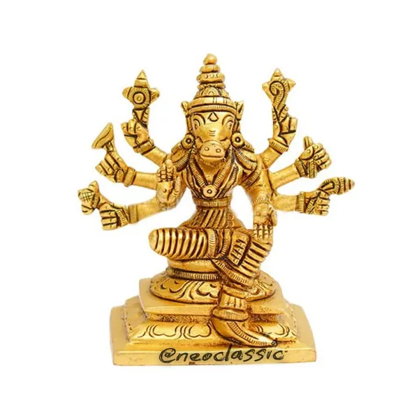 Varagi_Varahi_Amman_8_Handed_Brass_Statue_Lord_Vishnu_S_Varaga_Avatar_Idol_Statue_Varaga_Devi_Varagi_Silai_3_Inch