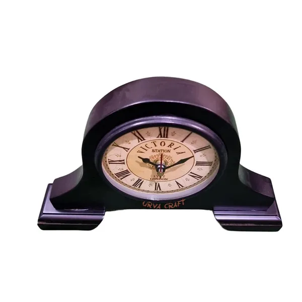 NEO_CLASSIC_Handmade_Wooden_Table_Clock_–_Vintage_Antique_Desk_Clock_for_Home_&_Office_(18_cm)