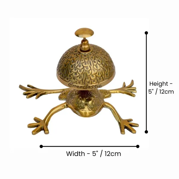 Frog_Design_Brass_Desk_Bell_Front_Desk_Call_Ringer_For_Hotel_Reception_Retail_Counters_Nautical_Style_Push_Button_Service_Bell_With_Nice_Sound_Decorative_Home_Office_Decor
