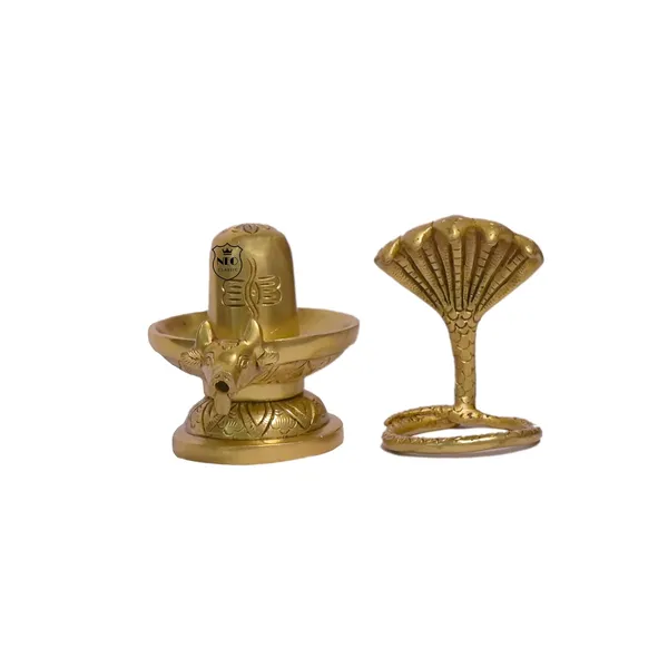NEO_CLASSIC_Brass_Shivling_with_Panchmukhi_Sheshnaag,_Gomukh_Jal_Dhara_&_Nandi_Maharaj_(5_Inch)