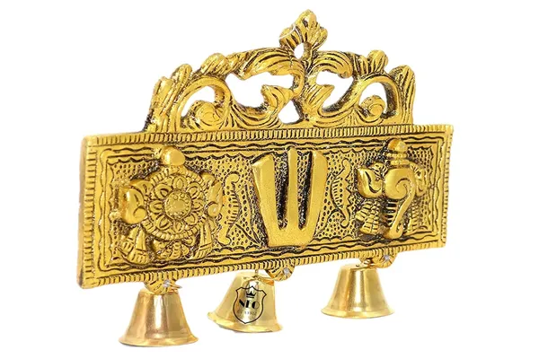 NEO_CLASSIC_Tirupati_Balaji_Shankh_Chakra_Namah_Door_Hanging_with_Bells_|_Religious_Wall_Hanging_for_Home,_Office,_Mandir_&_Room_Décor