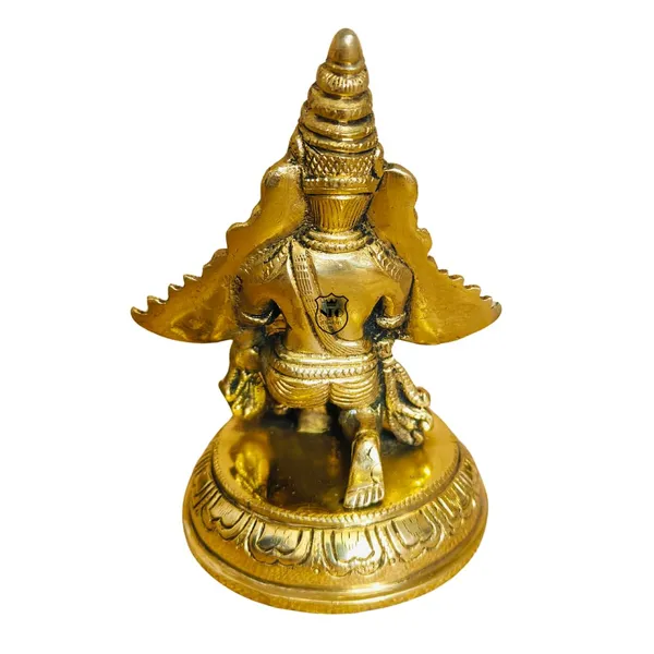 Garuda_Murti_Garud_Bhagwan_Idol_Brass_Statue_Holy_Bird_Figurine_Lord_Vishnu_Hindu_God_Sculpture_Seates_6_Inches