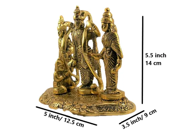 NEO_CLASSIC_Ram_Darbar_Statue_–_Lord_Rama,_Laxman,_Sita_&_Hanuman_Idol_for_Puja_Room_(Medium_Base)