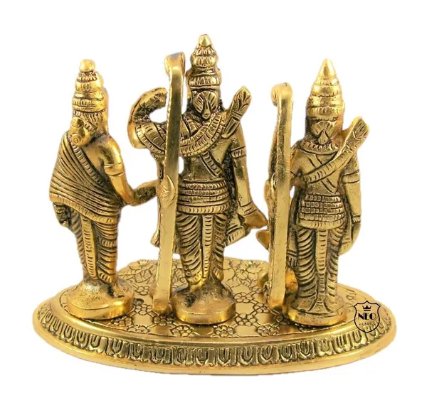 NEO_CLASSIC_Ram_Darbar_Statue_–_Lord_Rama,_Laxman,_Sita_&_Hanuman_Idol_for_Puja_Room_(Medium_Base)
