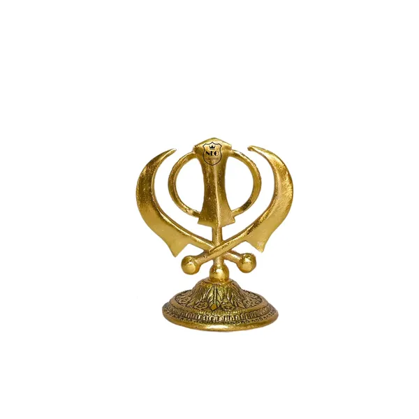 NEO_CLASSIC_Metal_Khanda_Sahib_Symbol_Showpiece_|_Gold_Finish_Sikh_Religious_Symbol_for_Gurudwara,_Home,_Office_&_Temple_Décor