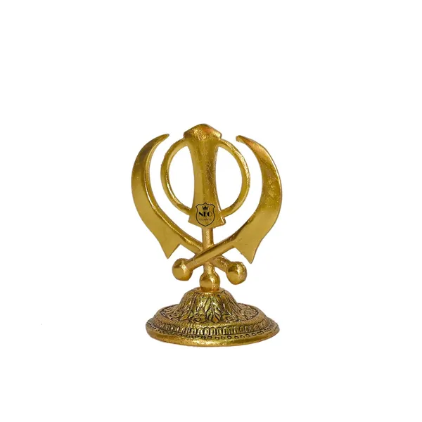 NEO_CLASSIC_Metal_Khanda_Sahib_Symbol_Showpiece_|_Gold_Finish_Sikh_Religious_Symbol_for_Gurudwara,_Home,_Office_&_Temple_Décor