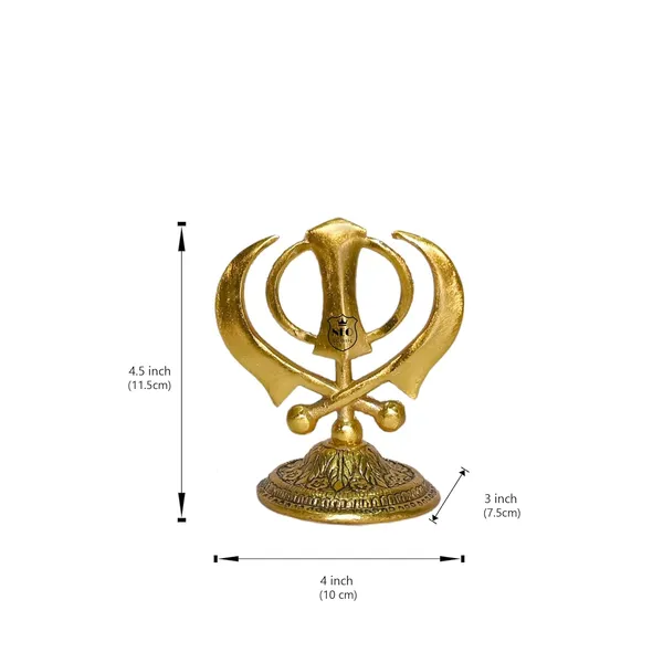 NEO_CLASSIC_Metal_Khanda_Sahib_Symbol_Showpiece_|_Gold_Finish_Sikh_Religious_Symbol_for_Gurudwara,_Home,_Office_&_Temple_Décor