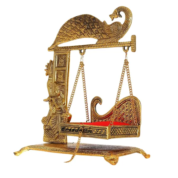 NEO_CLASSIC_Metal_Laddu_Gopal_Jhula_Swing_Gold_Krishna_Hindola