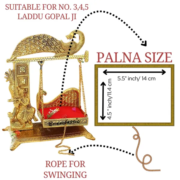 NEO_CLASSIC_Metal_Laddu_Gopal_Jhula_Swing_Gold_Krishna_Hindola