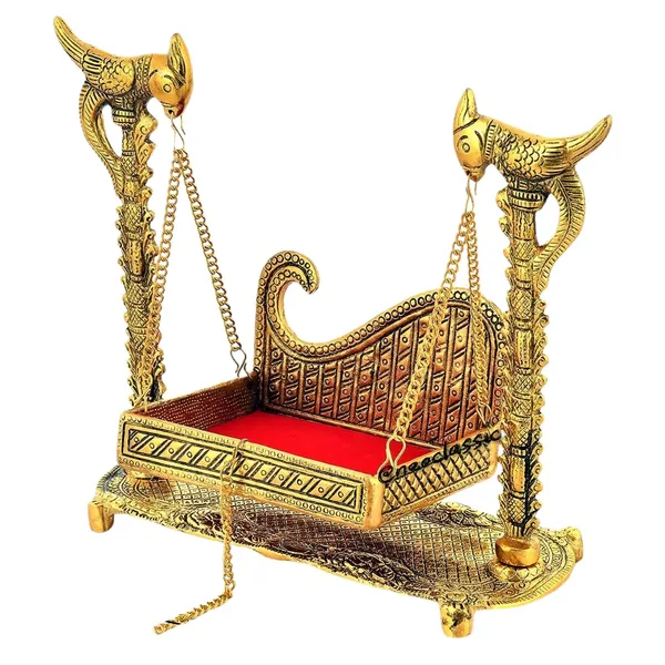 Swing_Laddu_Gopal_Jhula_Krishna_Hindola_Palana_For_Temple_Pooja_Showpiece_Religious_Idol_Gift_Article_Parrot_Big