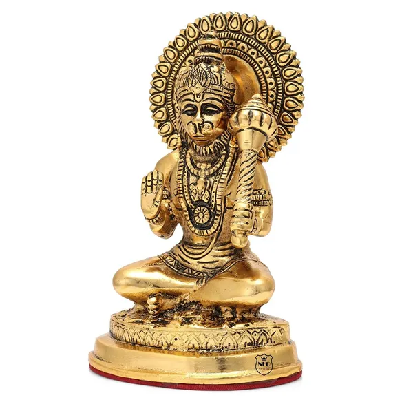 Hanuman_Ji_Sitting_Bajrang_Bali_Idol_Murti_Gift_Article_Decorative_Showpiece_Metal_Gold_Finish_Medium_7_5_Inch