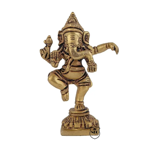 Brass_Hand_Etched_Dancing_Ganesh_Idol_For_Pooja_Room_Temple_Ganpati_Murti_Showpiece_For_Home_Decor_Dancing_Ganesha