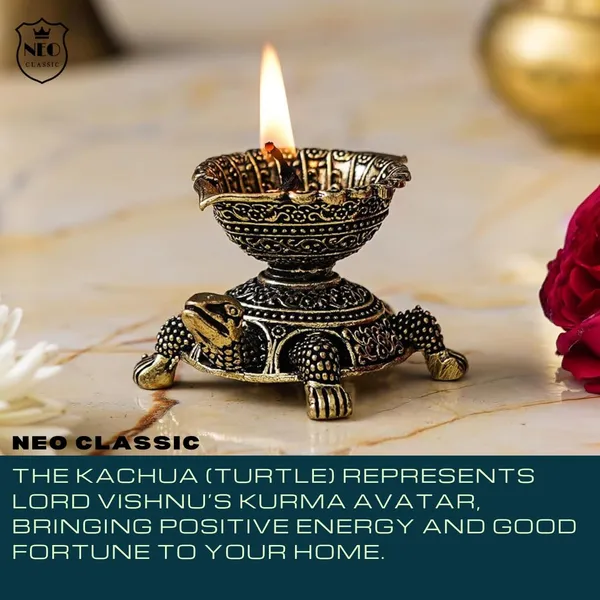 NEO_CLASSIC_Brass_Kachua_Deepak_|_Traditional_Turtle_Oil_Lamp_for_Home_Temple,_Pooja,_Diwali_&_Daily_Worship_|_Decorative_Brass_Diya_|_3.5_cm