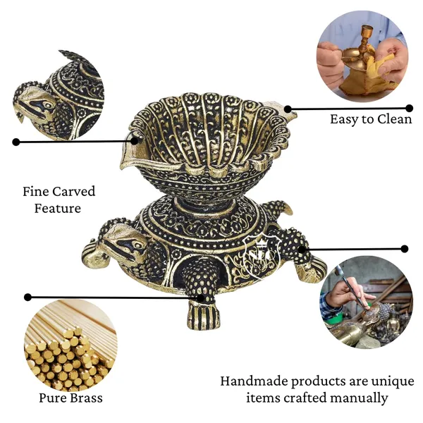 NEO_CLASSIC_Brass_Kachua_Deepak_|_Traditional_Turtle_Oil_Lamp_for_Home_Temple,_Pooja,_Diwali_&_Daily_Worship_|_Decorative_Brass_Diya_|_3.5_cm