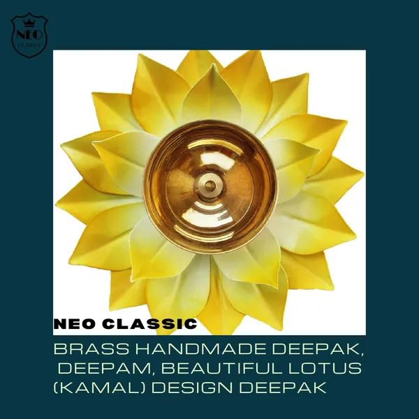 NEO_CLASSIC_Brass_Lotus_Diya_–_5_Inch_Kamal_Deepak_for_Puja_&_Diwali_(Yellow)