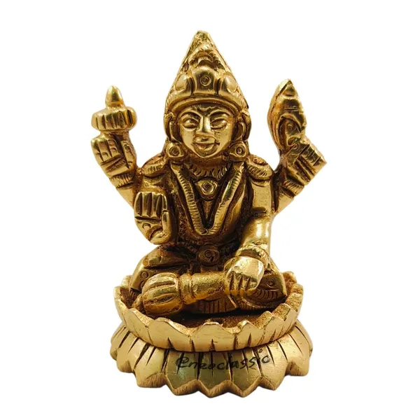 Brass_Laxmi_Idol_Set_Antique_Finish_Decorative_Showpiece_For_Home_Office_Auspicious_Diwali_Gift_For_Puja_Mandir_Laxmi