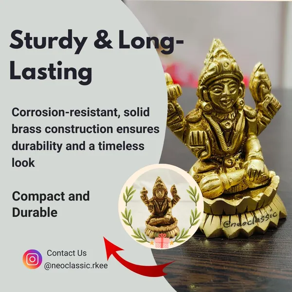 Brass_Laxmi_Idol_Set_Antique_Finish_Decorative_Showpiece_For_Home_Office_Auspicious_Diwali_Gift_For_Puja_Mandir_Laxmi