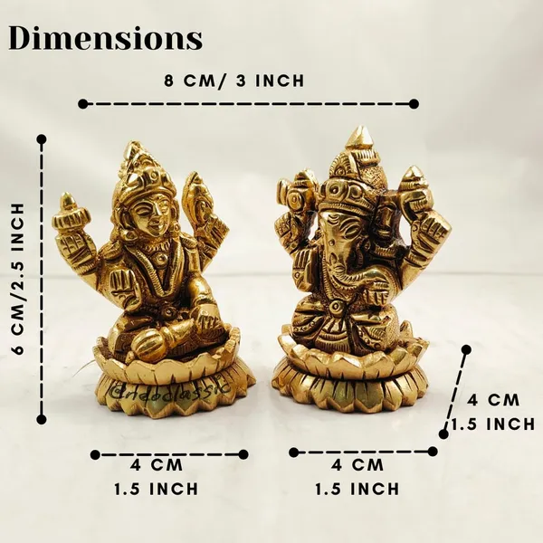 Brass_Laxmi_Ganesh_Idol_Set_Antique_Finish_Decorative_Showpiece_For_Home_Office_Car_Dashboard_Auspicious_Diwali_Gift_For_Puja_Mandir_Laxmi_Ganesh_Set