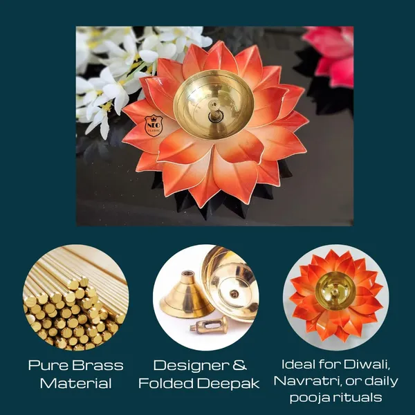Brass_Diya_Deepak_Oil_Lamp_Lotus_Kamal_Shape_Deepak_I_Deepak_For_Pooja_Diwali_Decoration_I_Colorful_Handcrafted_Brass_Lotus_Diya_Deepak_Pooja_Orange